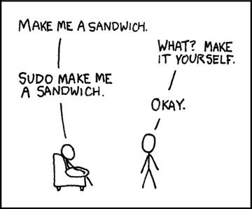 comic: sudo make