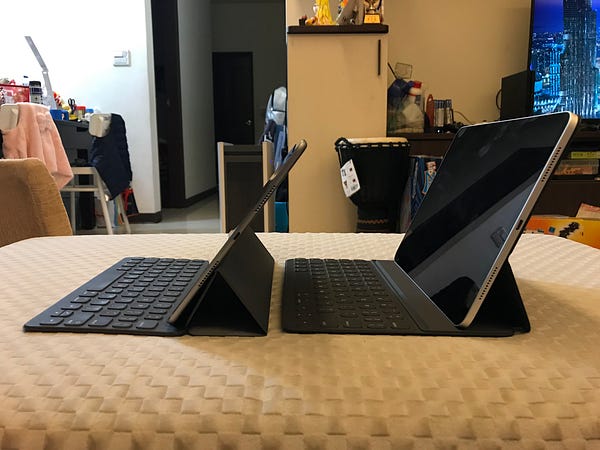 iPad Pro 10.5" 2017 vs 11" 2018